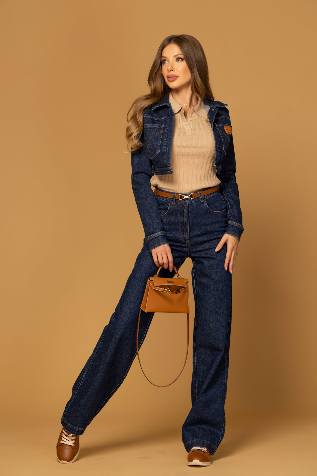 Forever Luxe Блузка - Beige - Изображение 30