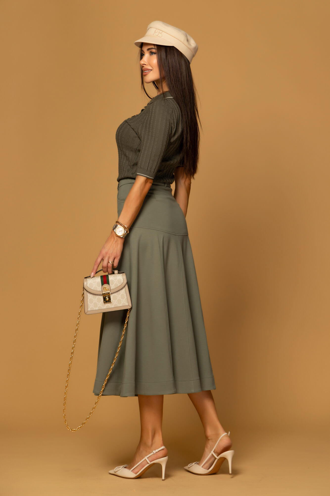 Forever Luxe Блузка - Military - Изображение 25
