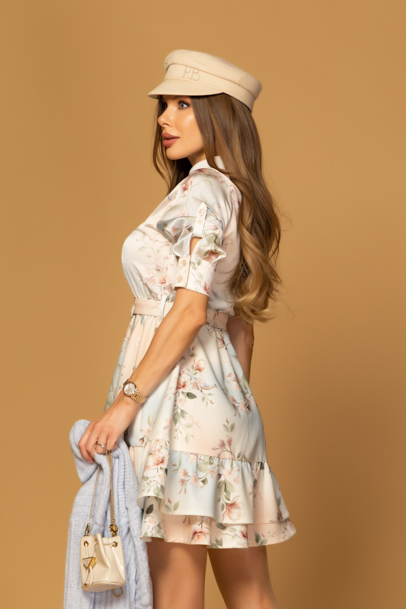 Silk Blossom ruffles рокля - Изображение 21