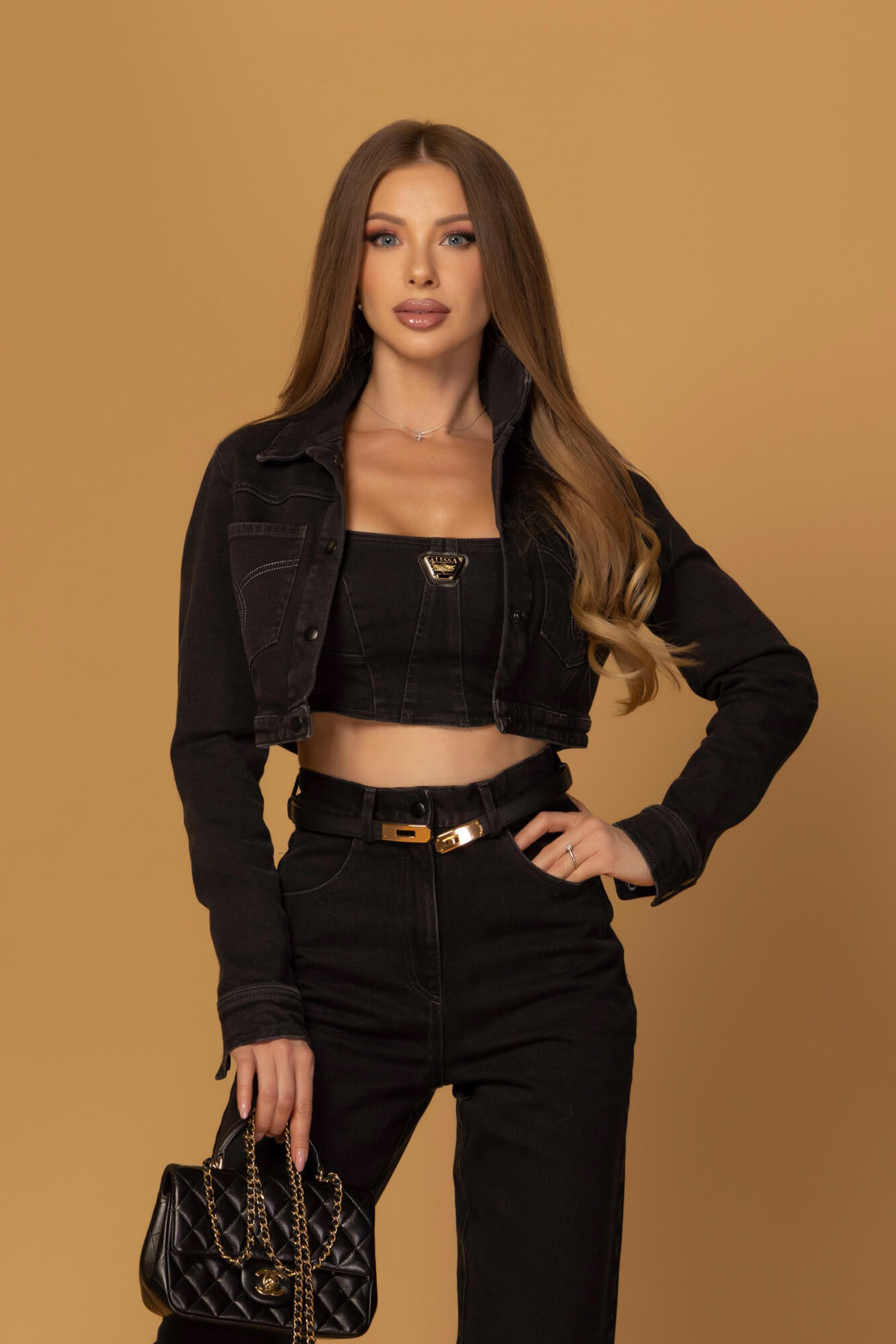 Denim Society Прави Дънки - Black - Изображение 20