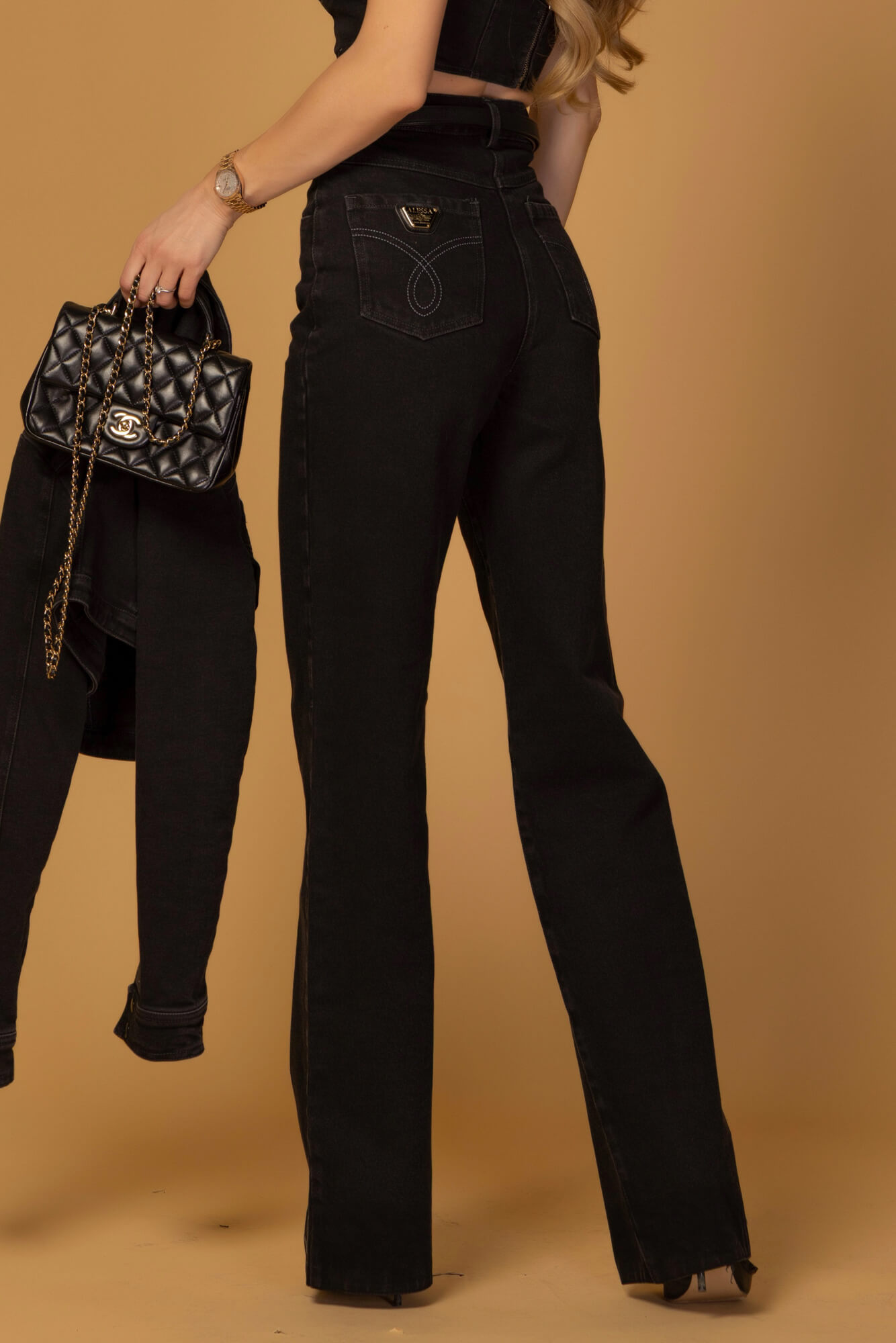Denim Society Прави Дънки - Black - Изображение 26