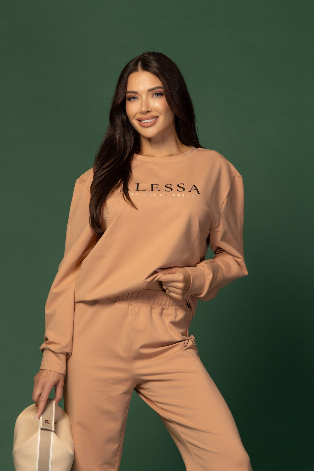 Alessa Pulse Спортен Панталон - Nude - Изображение 18