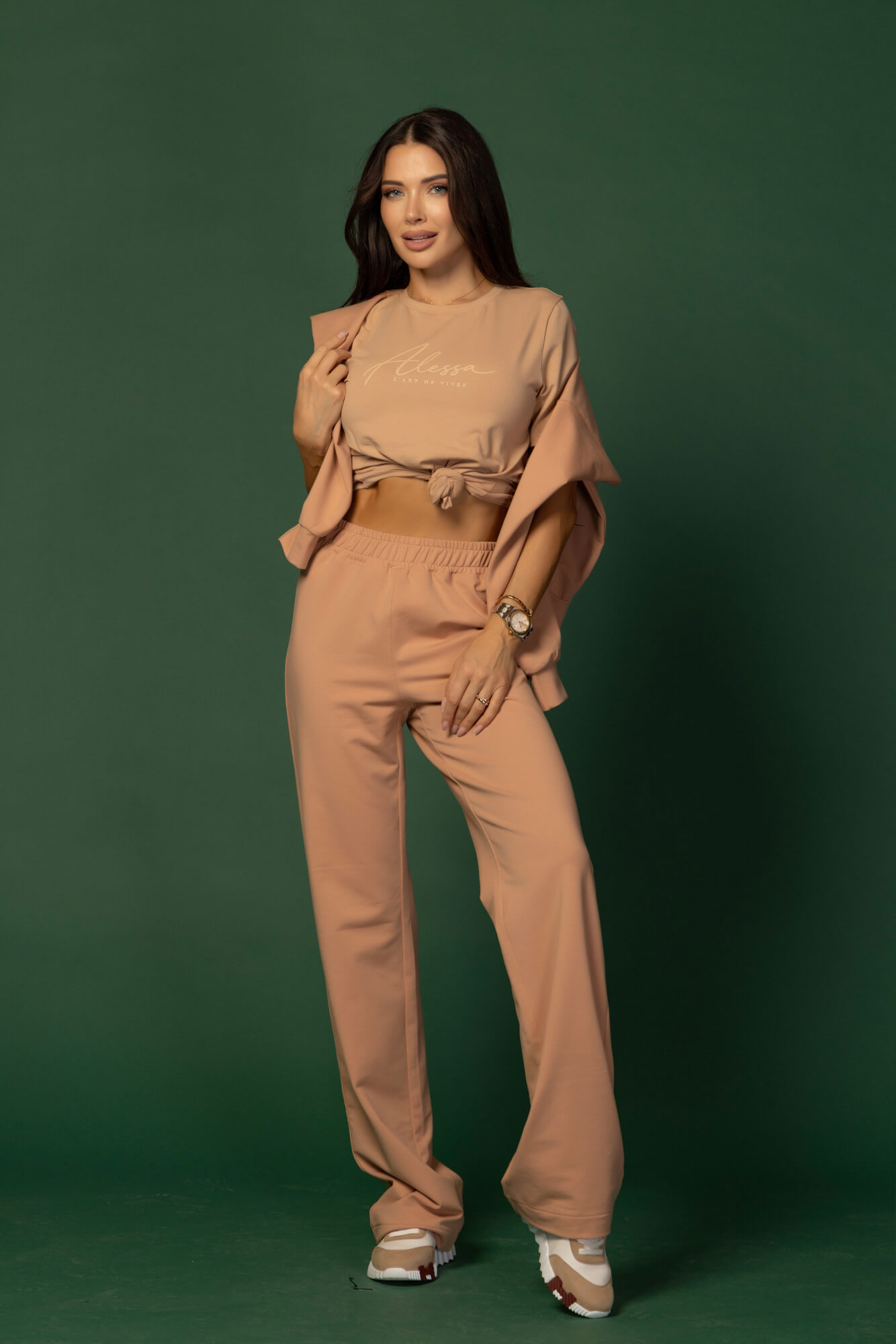 Alessa Pulse Спортен Панталон - Nude - Изображение 23