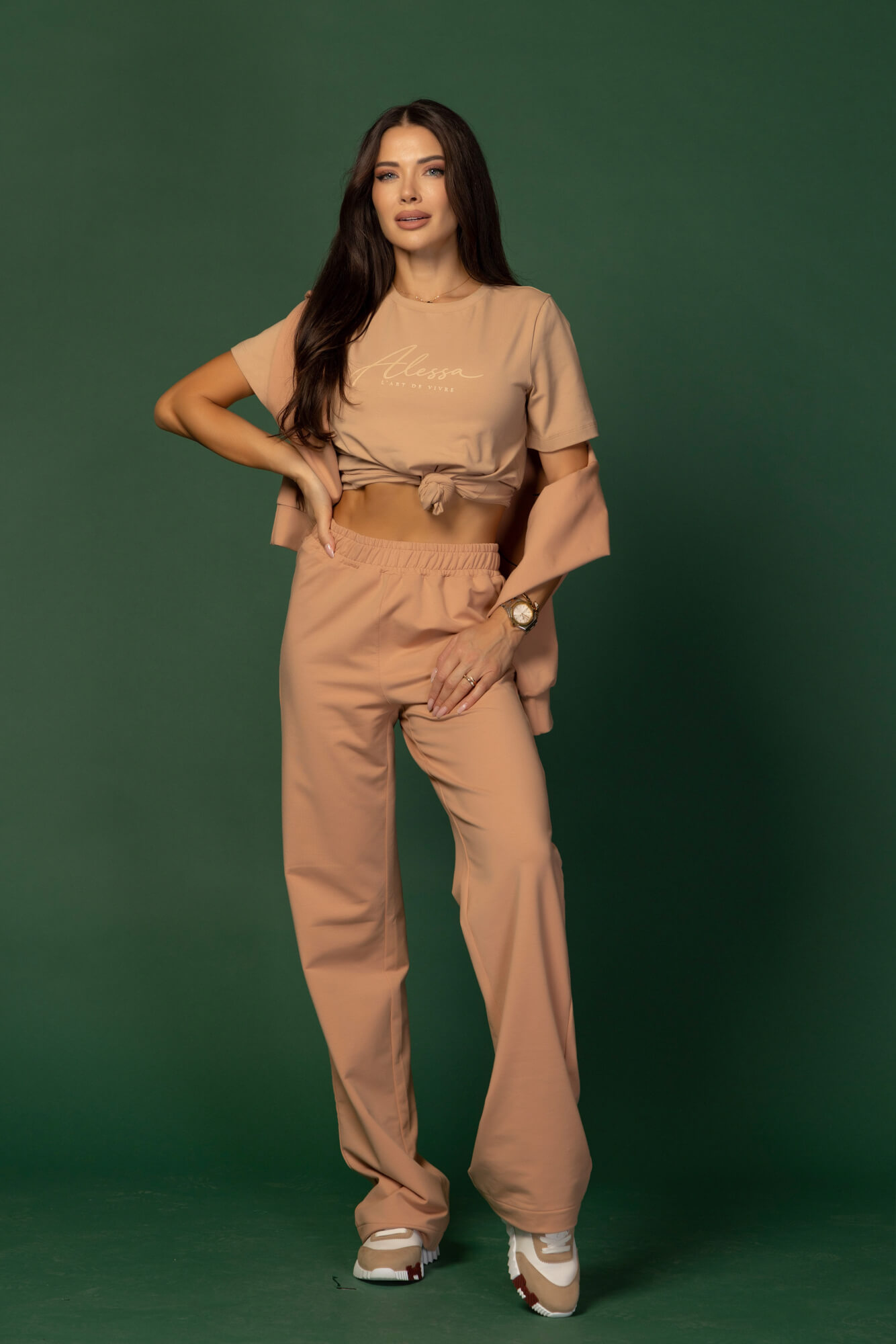 Alessa Pulse Спортен Панталон - Nude - Изображение 22
