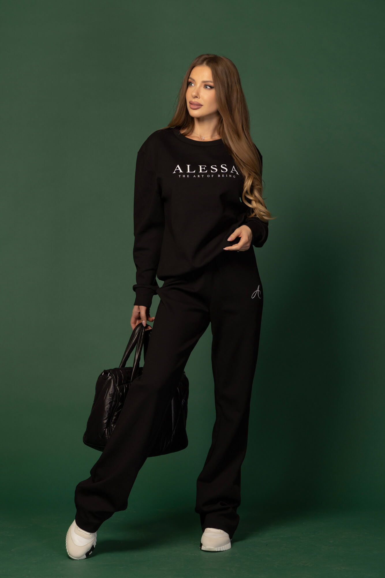 Alessa Pulse Спортен Панталон - Black - Изображение 13