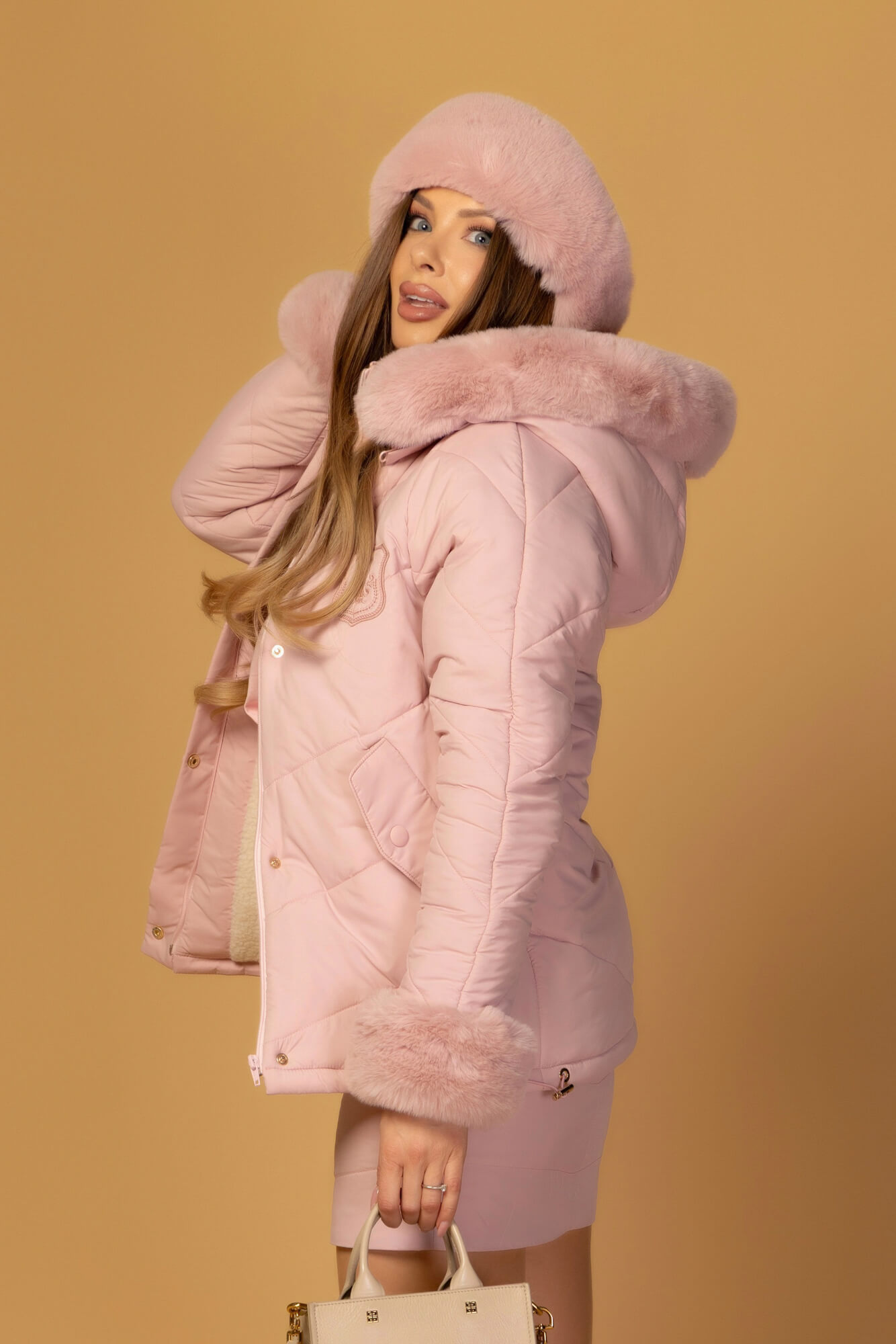 Winter Bunny Шапка - Pink - Изображение 25