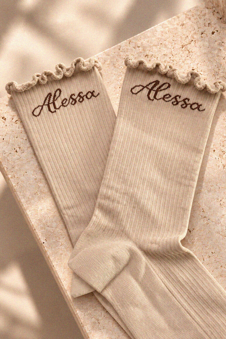 Prestige Pair Чорапи Средна Дължина - Soft Beige - Изображение 6