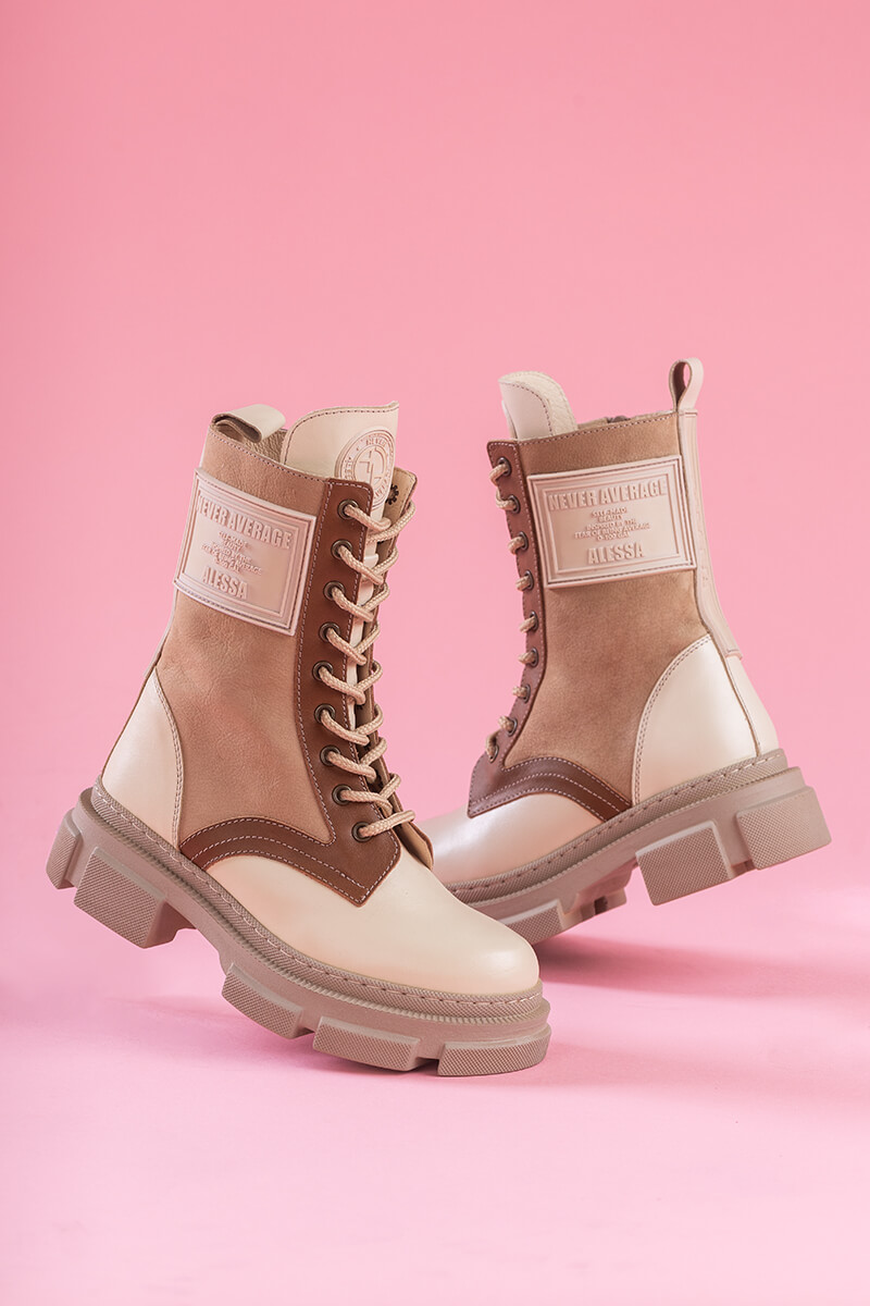 Never Average Кубинки - Beige - Изображение 12