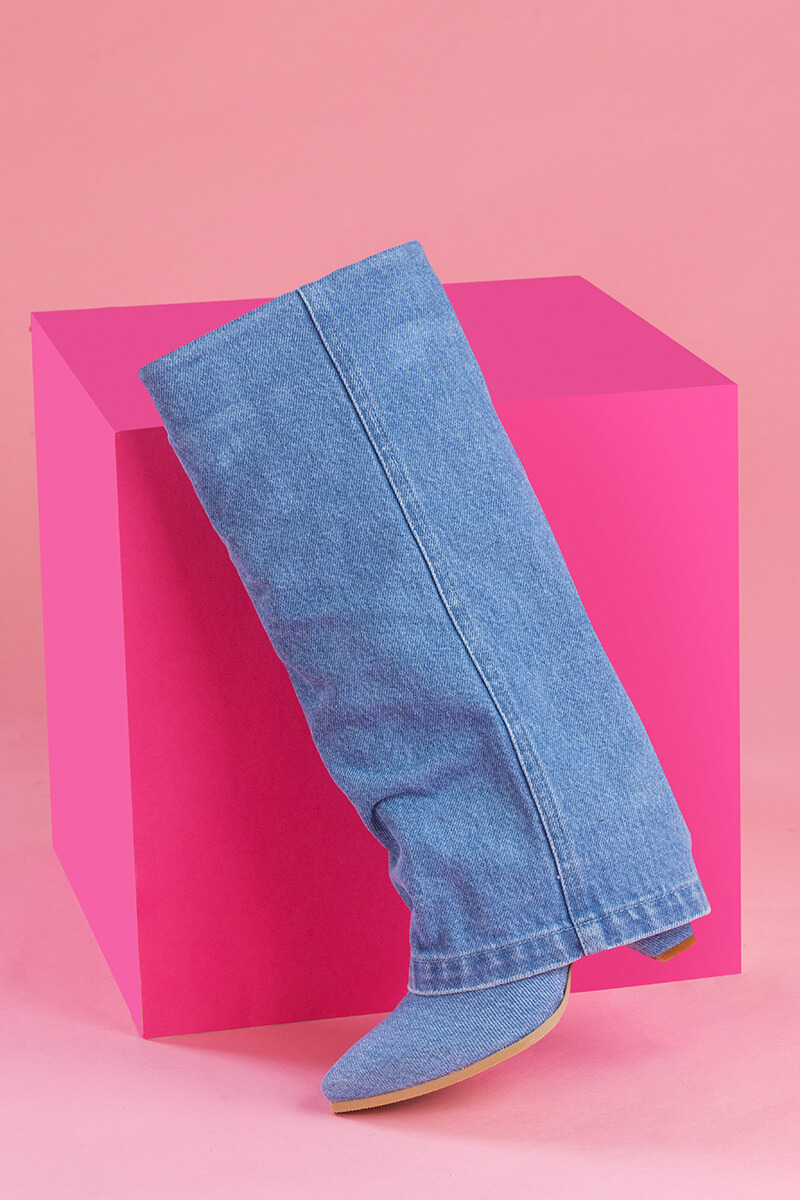 Strut Perfection Ботуши - Denim - Изображение 30