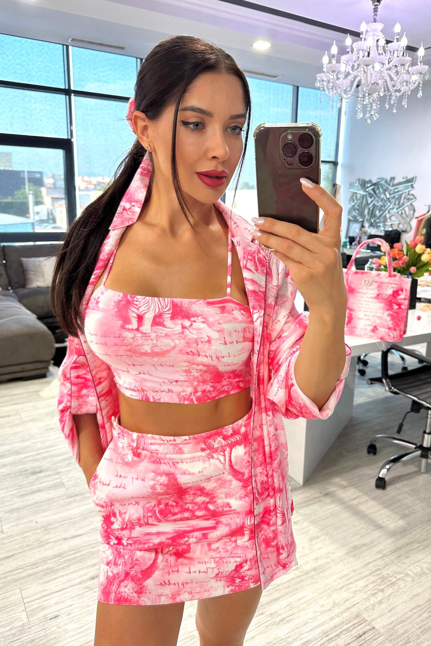 Trendsetter Icon Пола-Панталон - Pink - Изображение 12