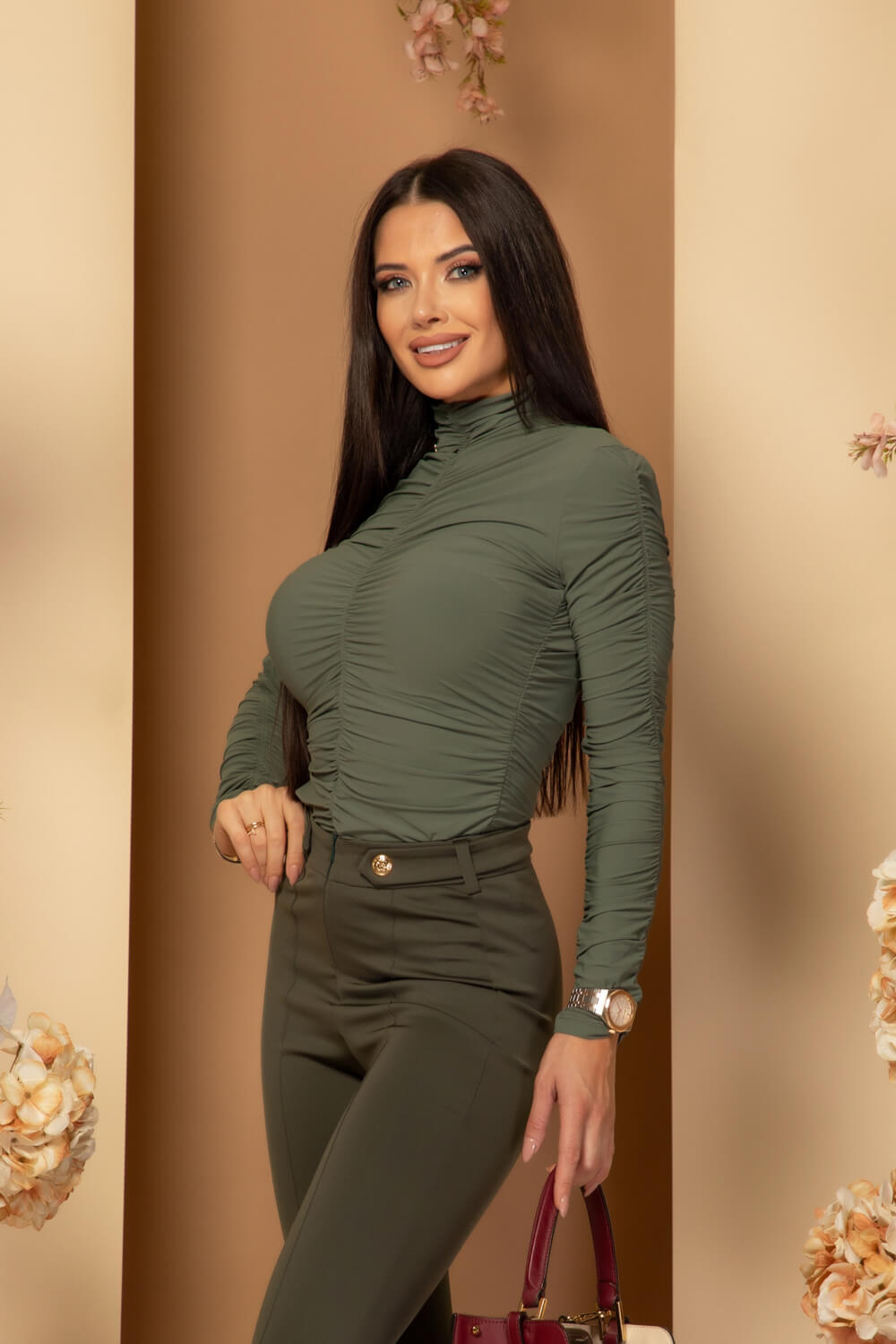 Autumn Breeze Дълъг Клин - Green - Изображение 19