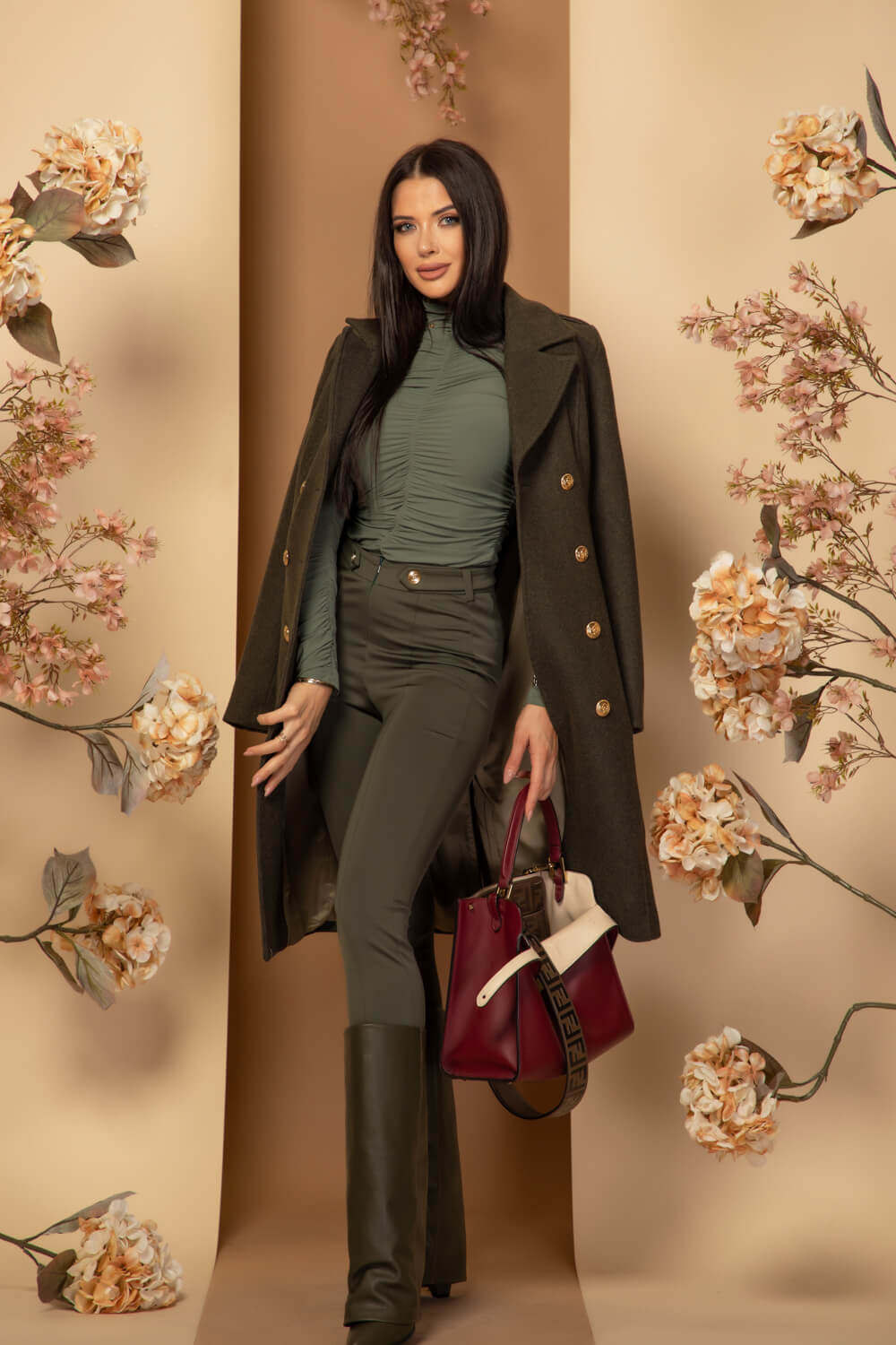 Autumn Breeze Дълъг Клин - Green - Изображение 23