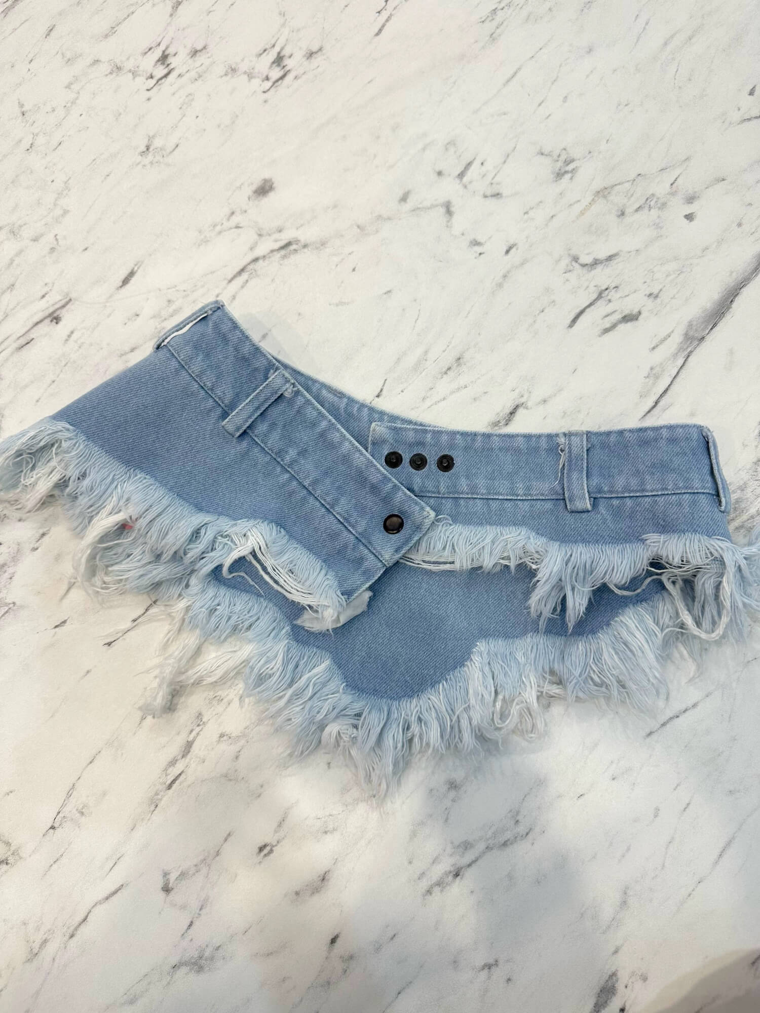 Fierce Femininity Аксесоар От Деним - Light Blue - Изображение 5