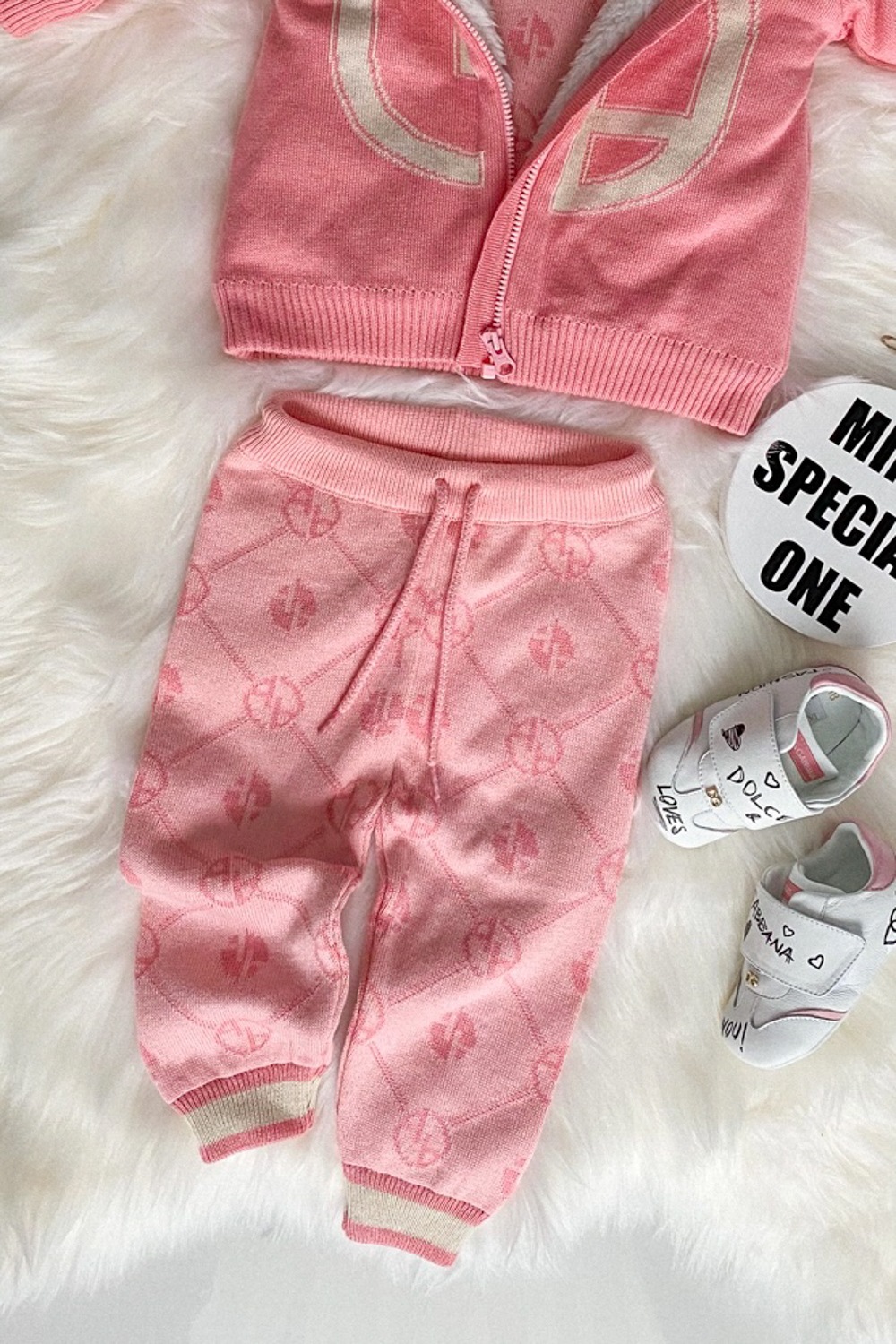 Alessa mini Religion Панталон от плетиво - pink - Изображение 16
