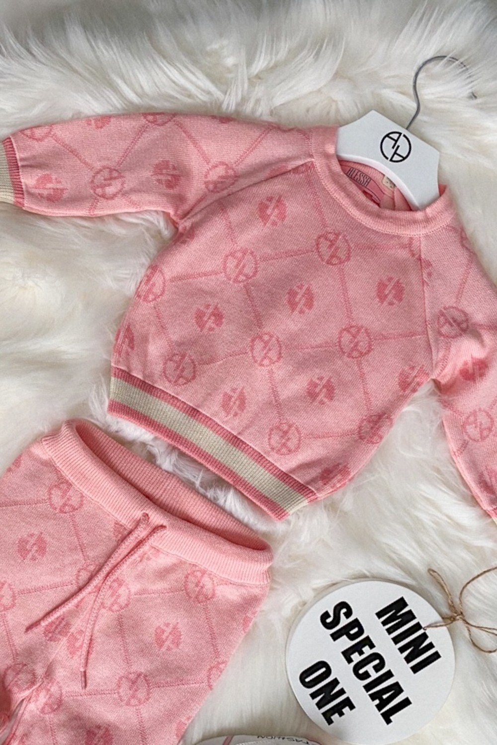 Alessa mini Religion Блуза от плетиво - pink - Изображение 16