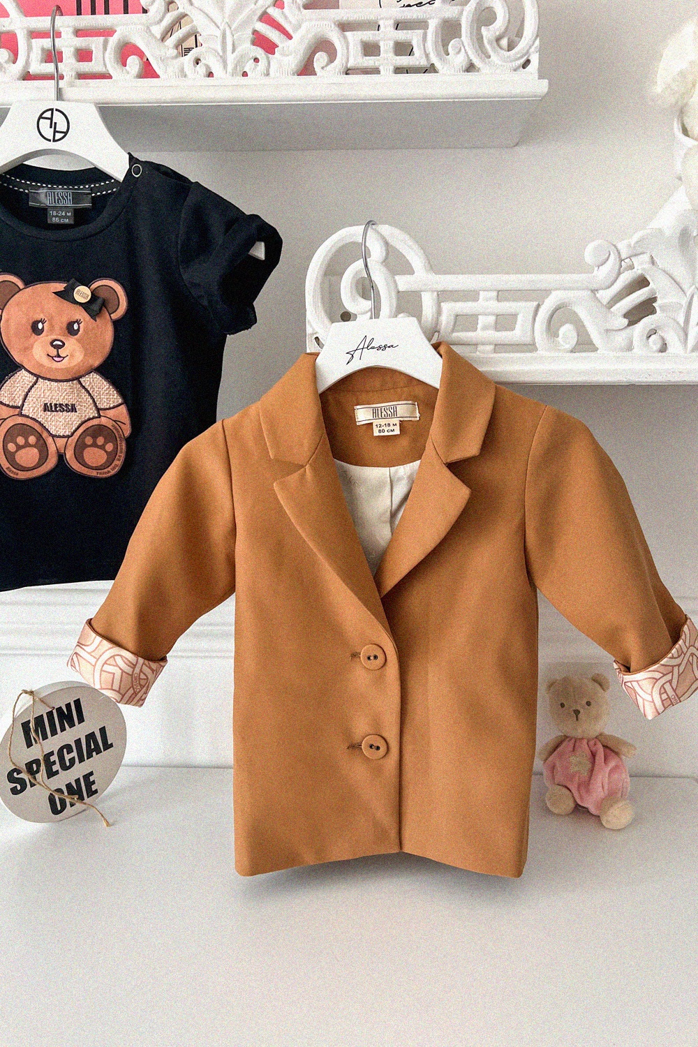 Top Score Mini Блейзър - Luxury Mocha - Изображение 8