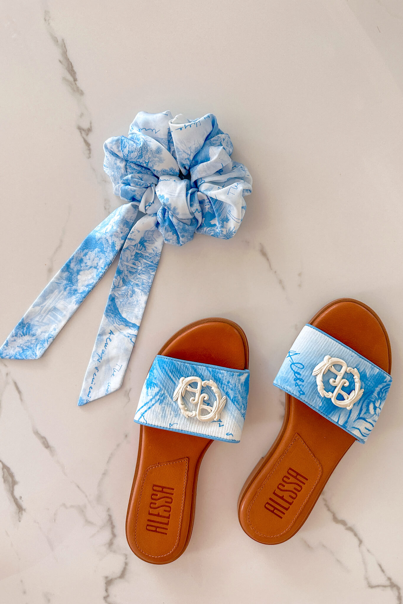 Trendsetter Icon Скрънчи-Панделка - Blue - Изображение 13