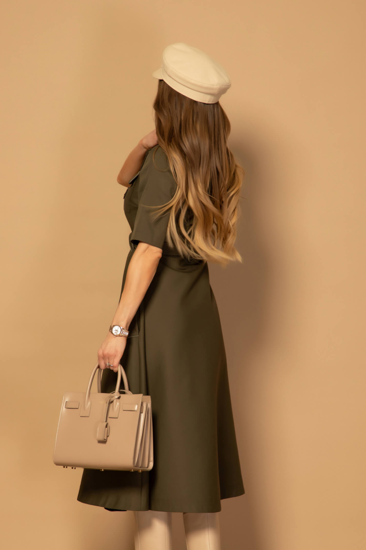 Elevated Essentials Рокля-тренч - Military - Изображение 13