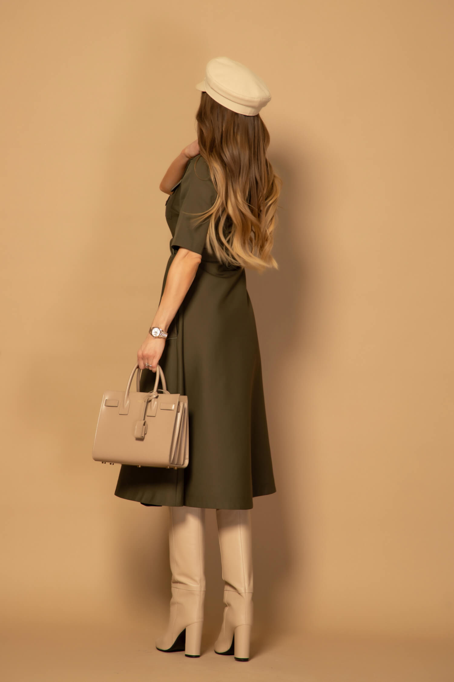 Elevated Essentials Рокля-тренч - Military - Изображение 19