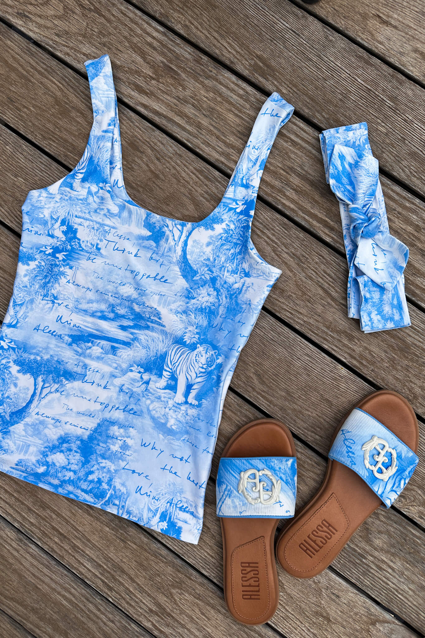 Trendsetter Icon Лента За Коса - Blue - Изображение 6