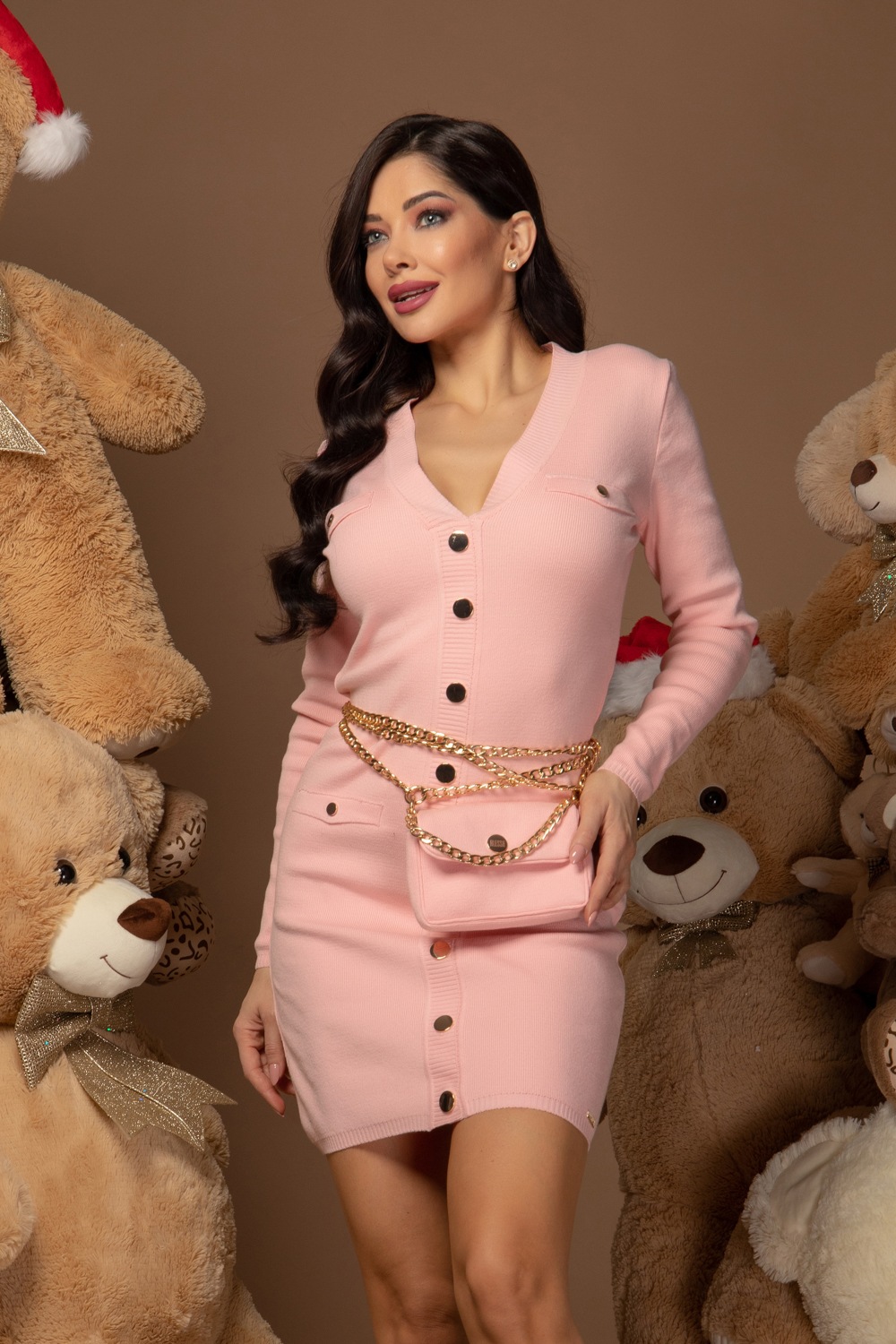 DM Me Later Рокля От Плетиво - Pink - Изображение 12