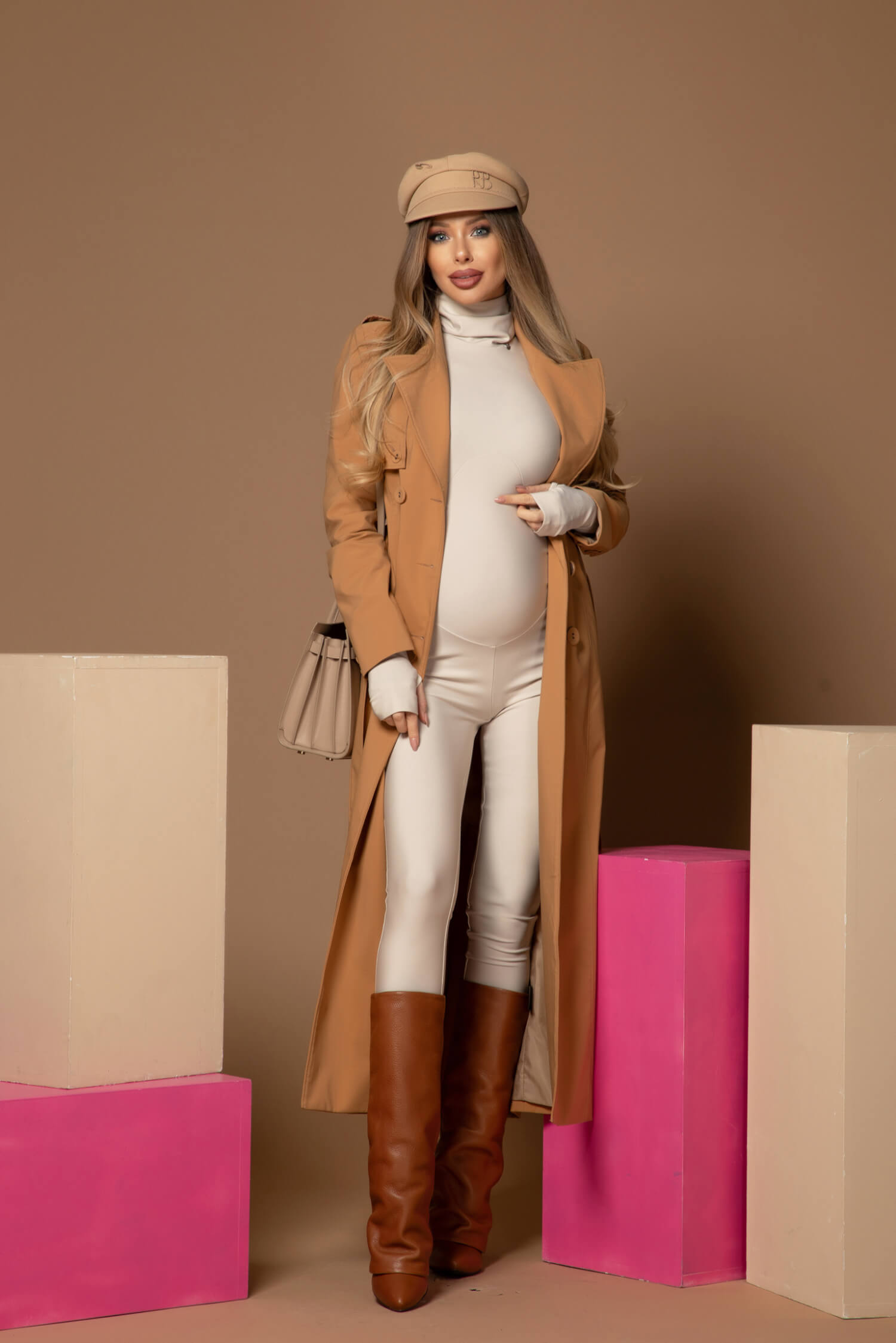 Mystic Mood Гащеризон За Бременни - Soft Beige - Изображение 13