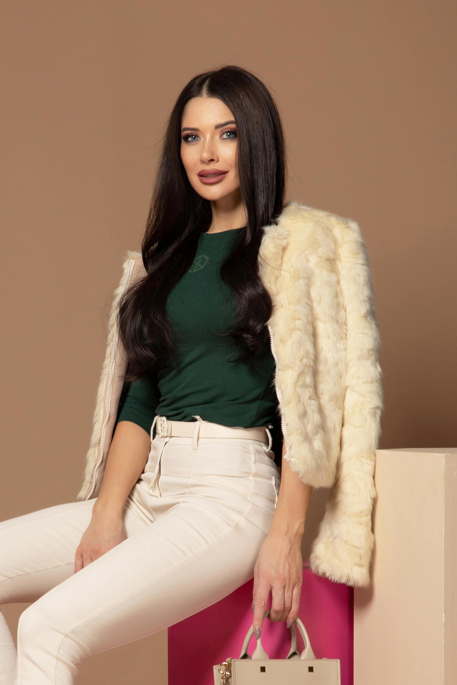 Flawless Flow Блуза С 3/4 Ръкав - Dark Green - Изображение 12