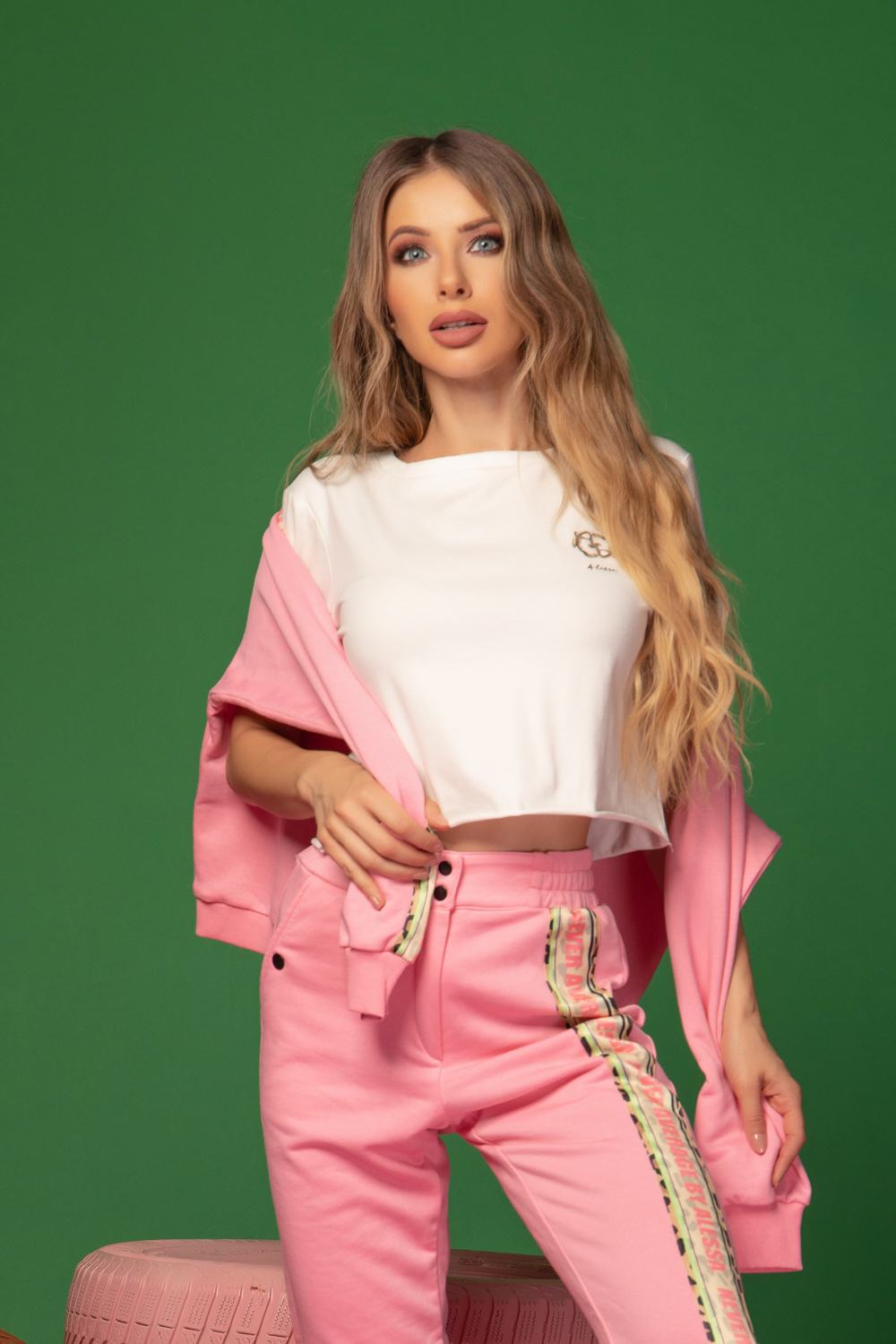Restless Spirit Спортен Панталон - Pink - Изображение 11