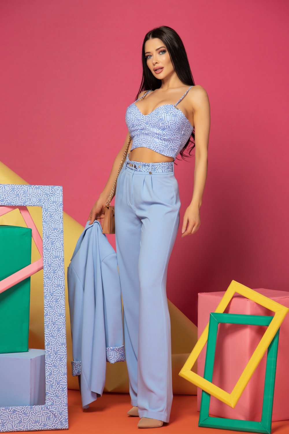 Devilish Beauty Колан - Luxury Blue - Изображение 10