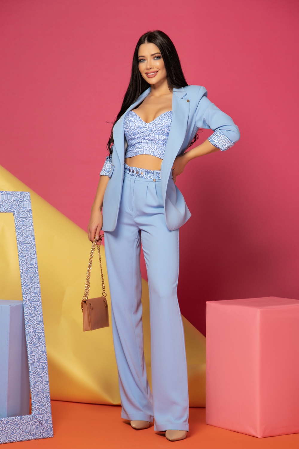 Devilish Beauty Колан - Luxury Blue - Изображение 13