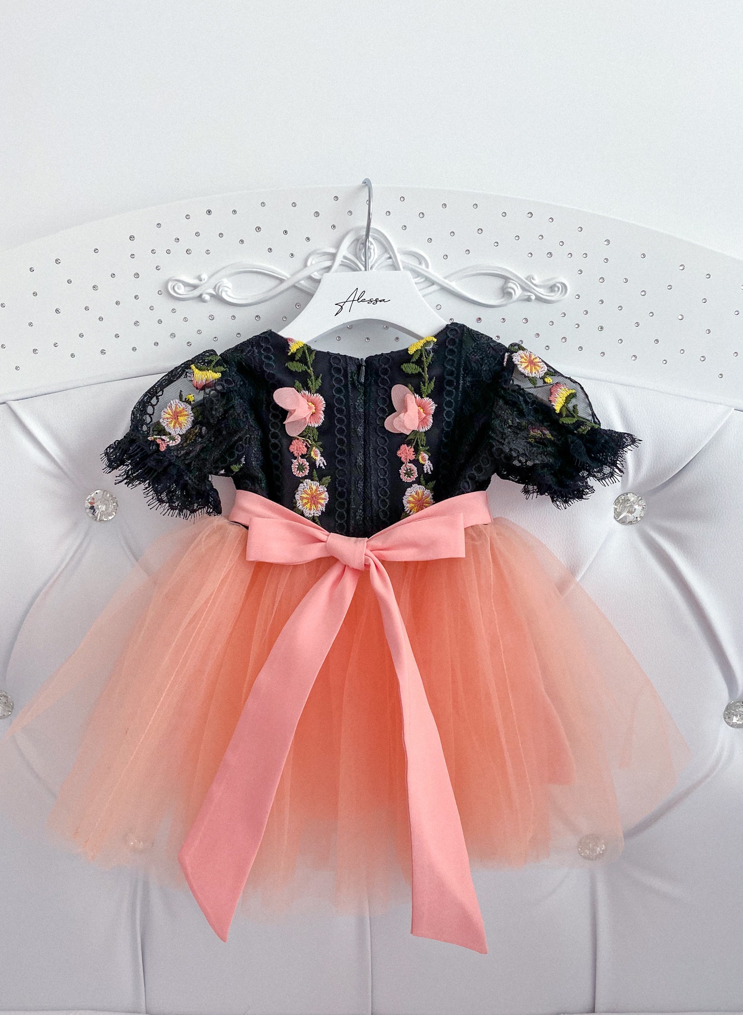 Rare Diamond Alessa mini Рокля-Пачка От Дантела - Изображение 5
