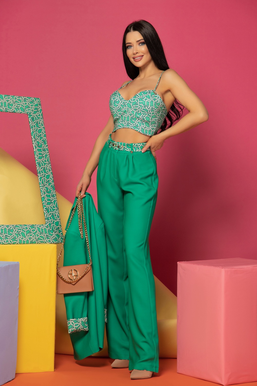 Devilish Beauty Колан - Luxury Green - Изображение 10