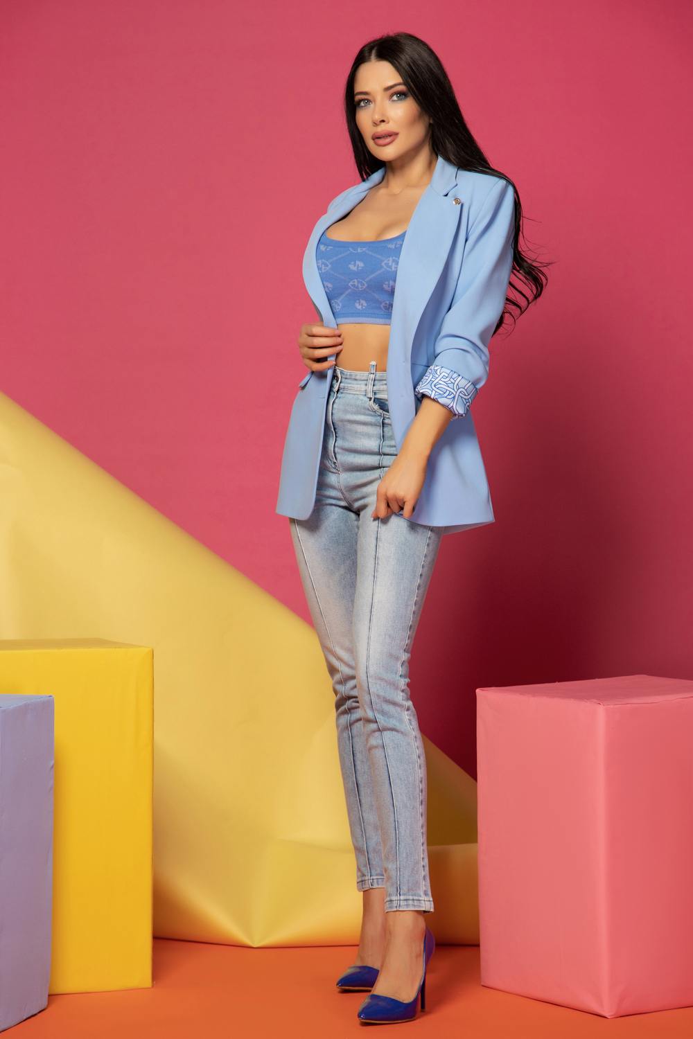 Top Score Блейзър - Luxury Blue - Изображение 12