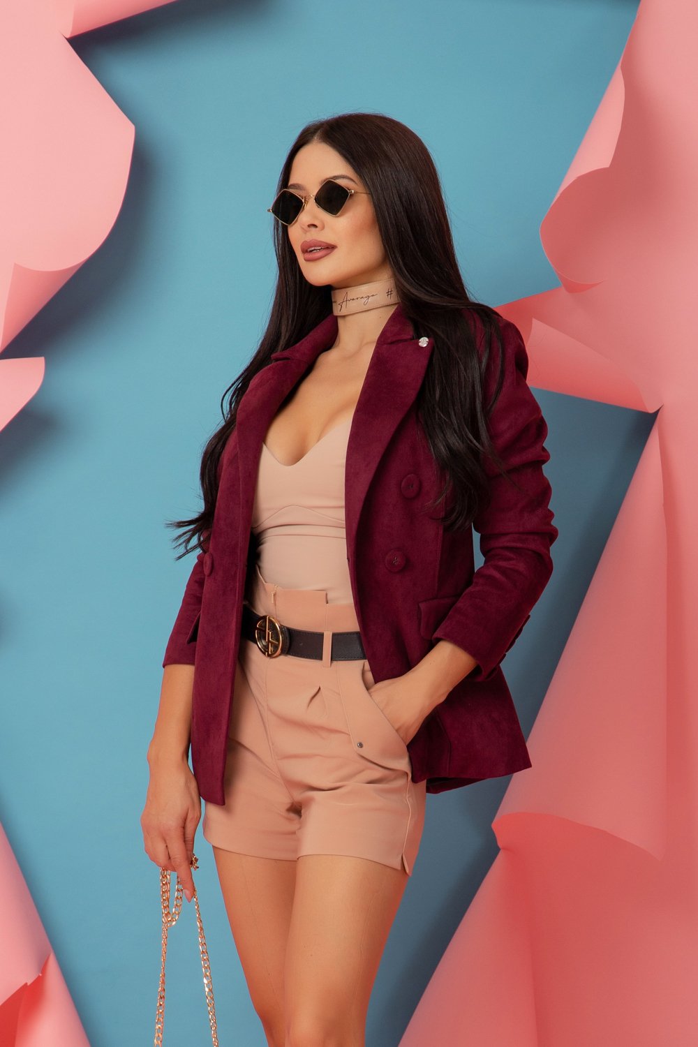 Barbie life doll Блейзър - Бордо - Изображение 11