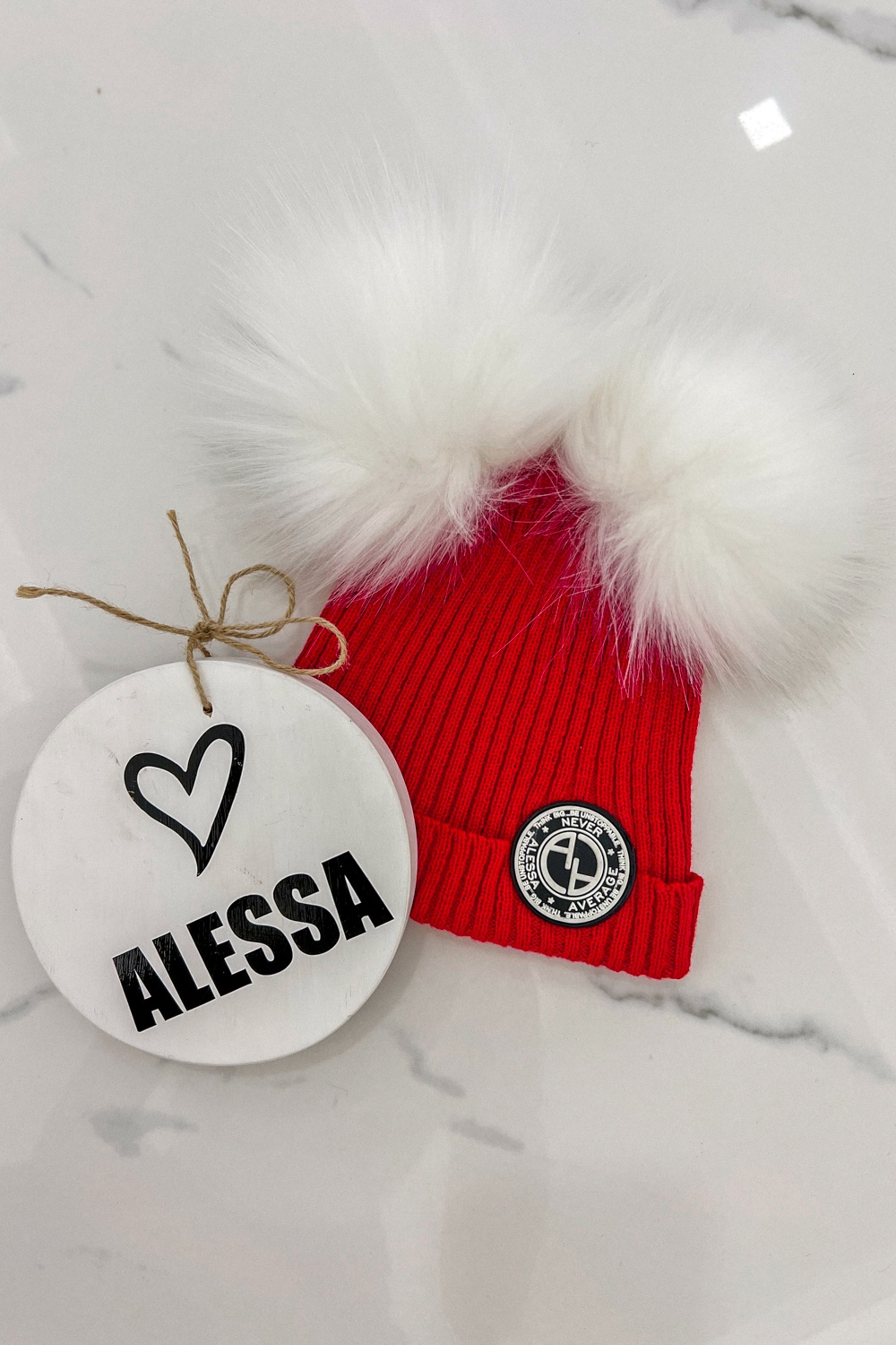 Sweet Disguise Alessa Mini Шапка От Плетиво - Червена - Изображение 9
