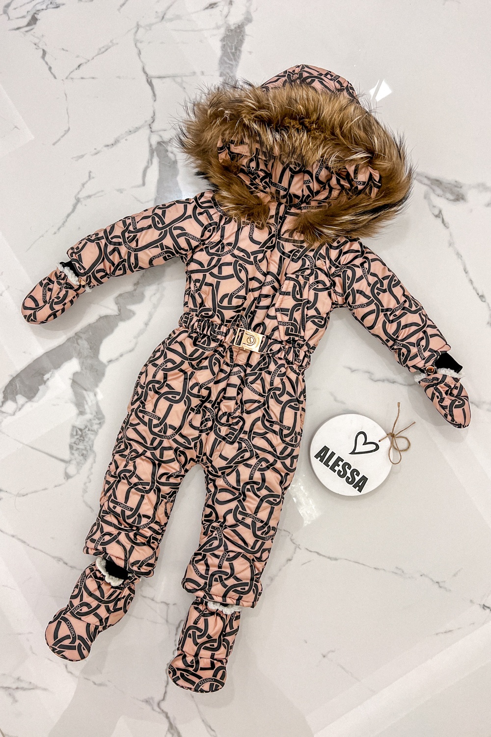 Alessa mini luxury Космонавт с естествен косъм - Изображение 10