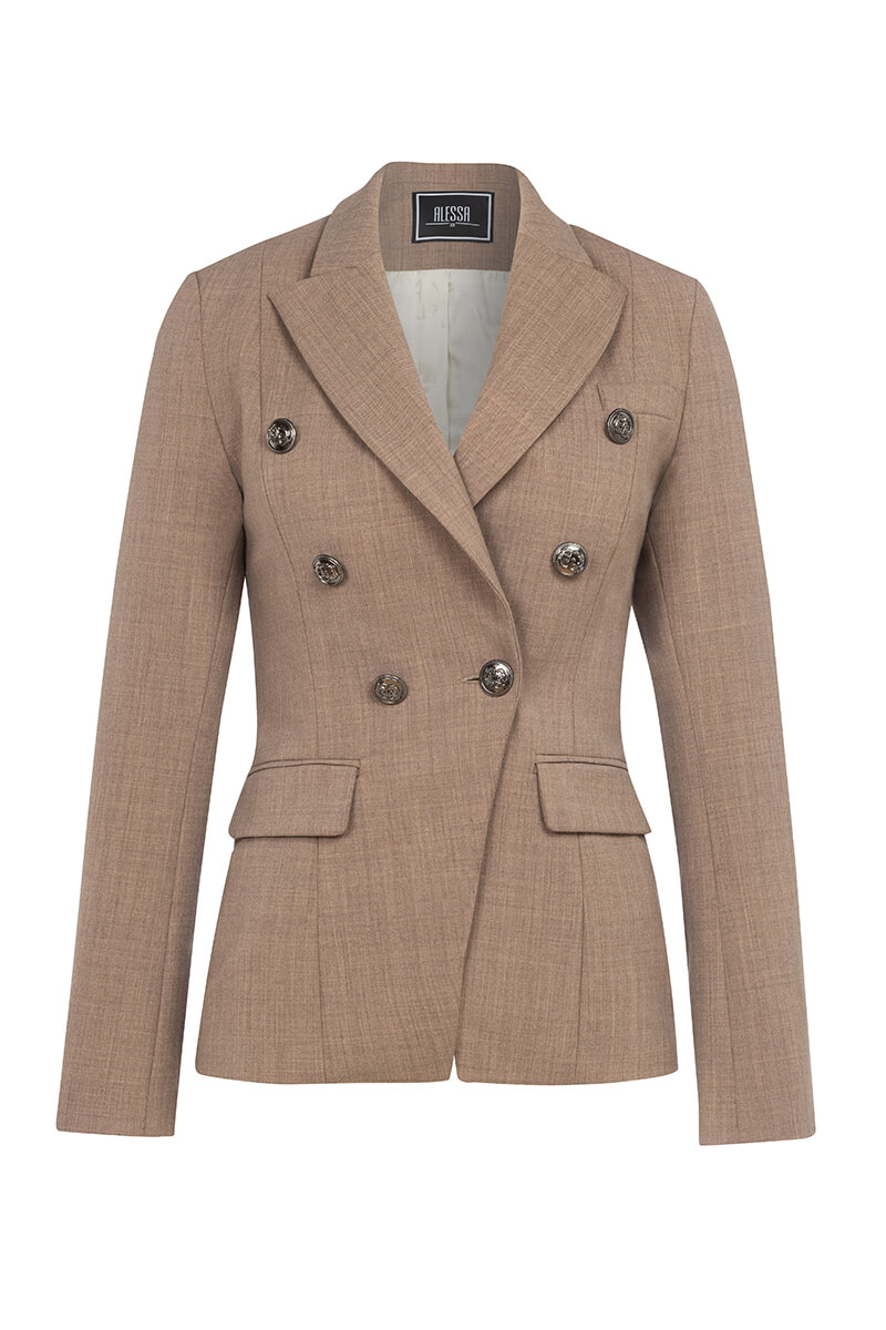 Make It Yours Блейзър - Light Brown - Изображение 13