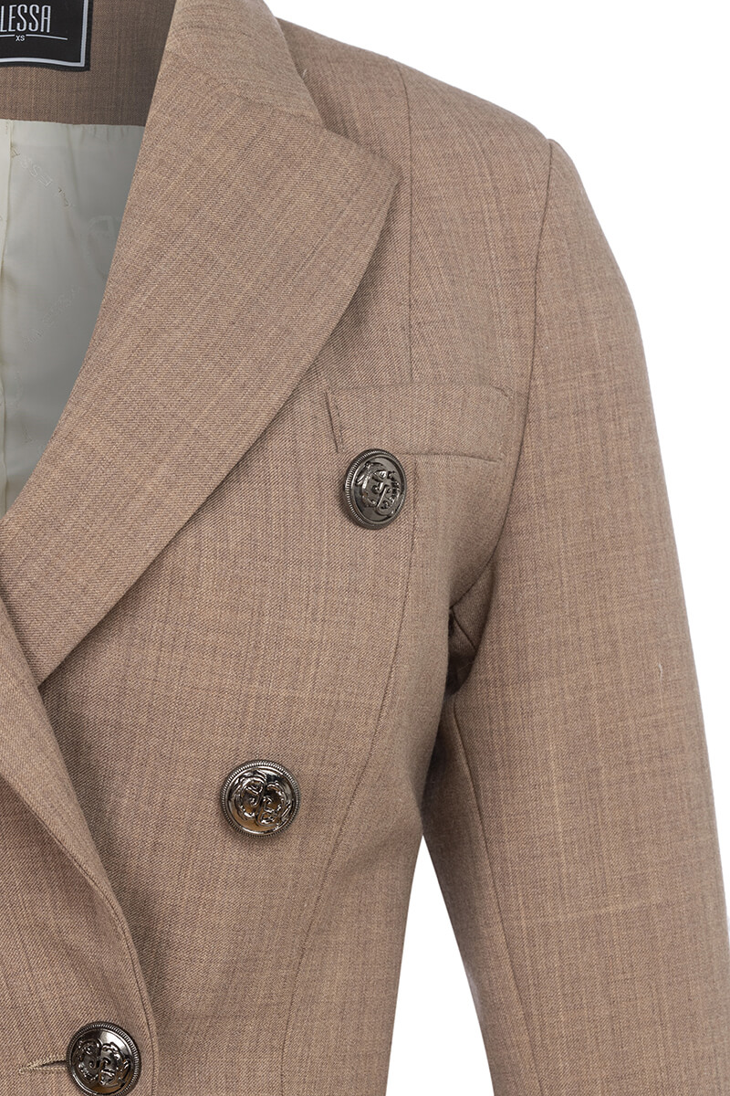 Make It Yours Блейзър - Light Brown - Изображение 18