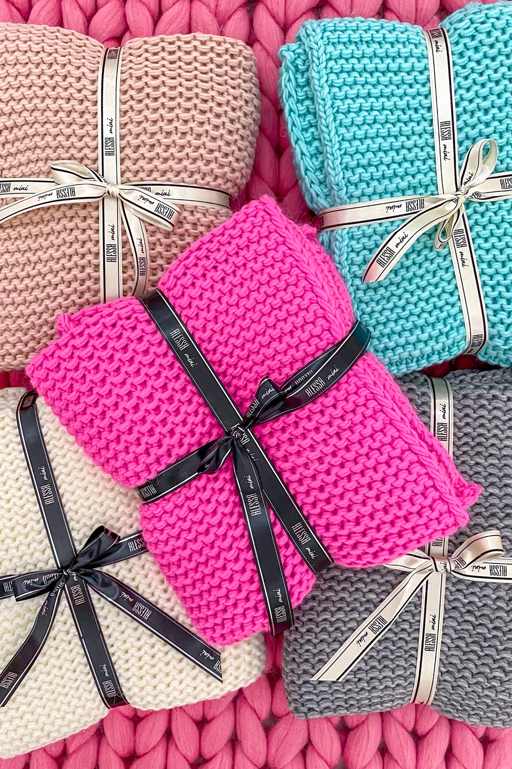 Alessa mini одеяло - pink - Изображение 6