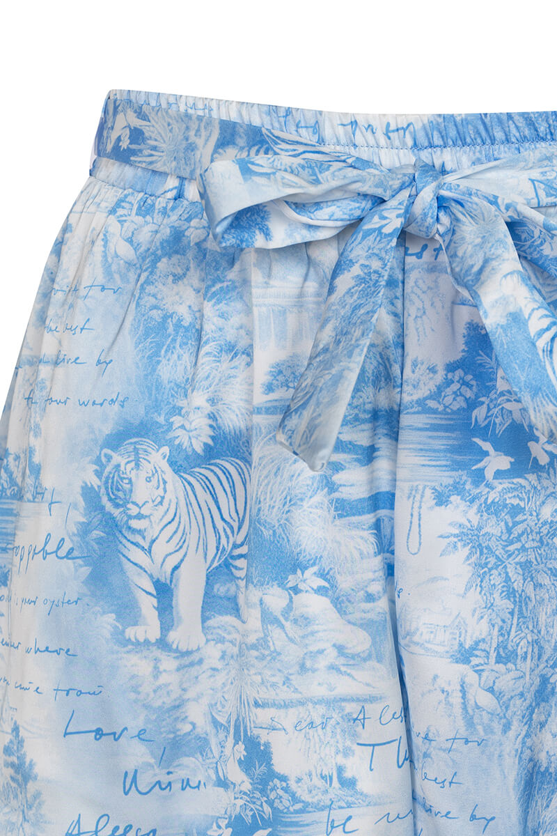 Trendsetter Icon Ruffles Къс Панталон - Blue - Изображение 26