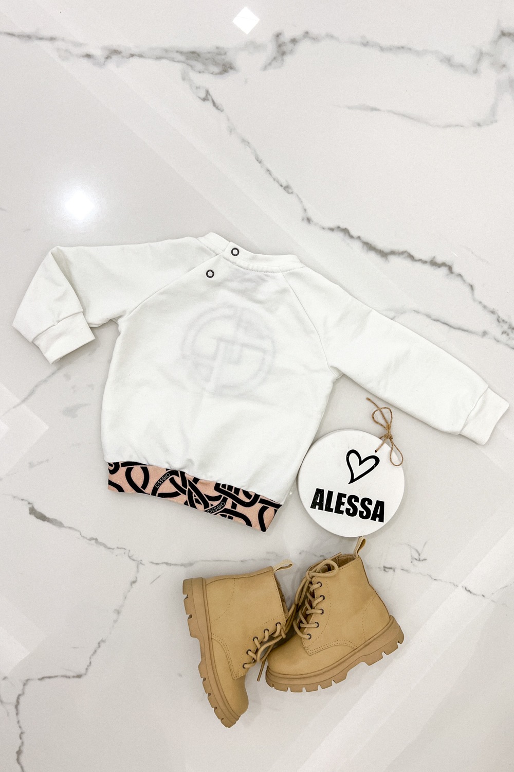 One more hug Alessa mini блуза - Екрю - Изображение 16