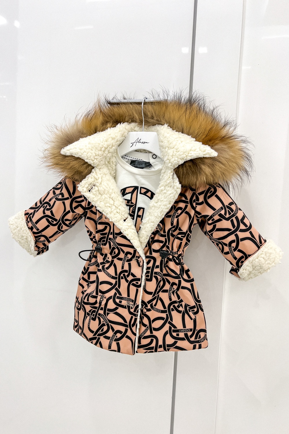 Alessa mini Luxury Парка с каракул - Изображение 17