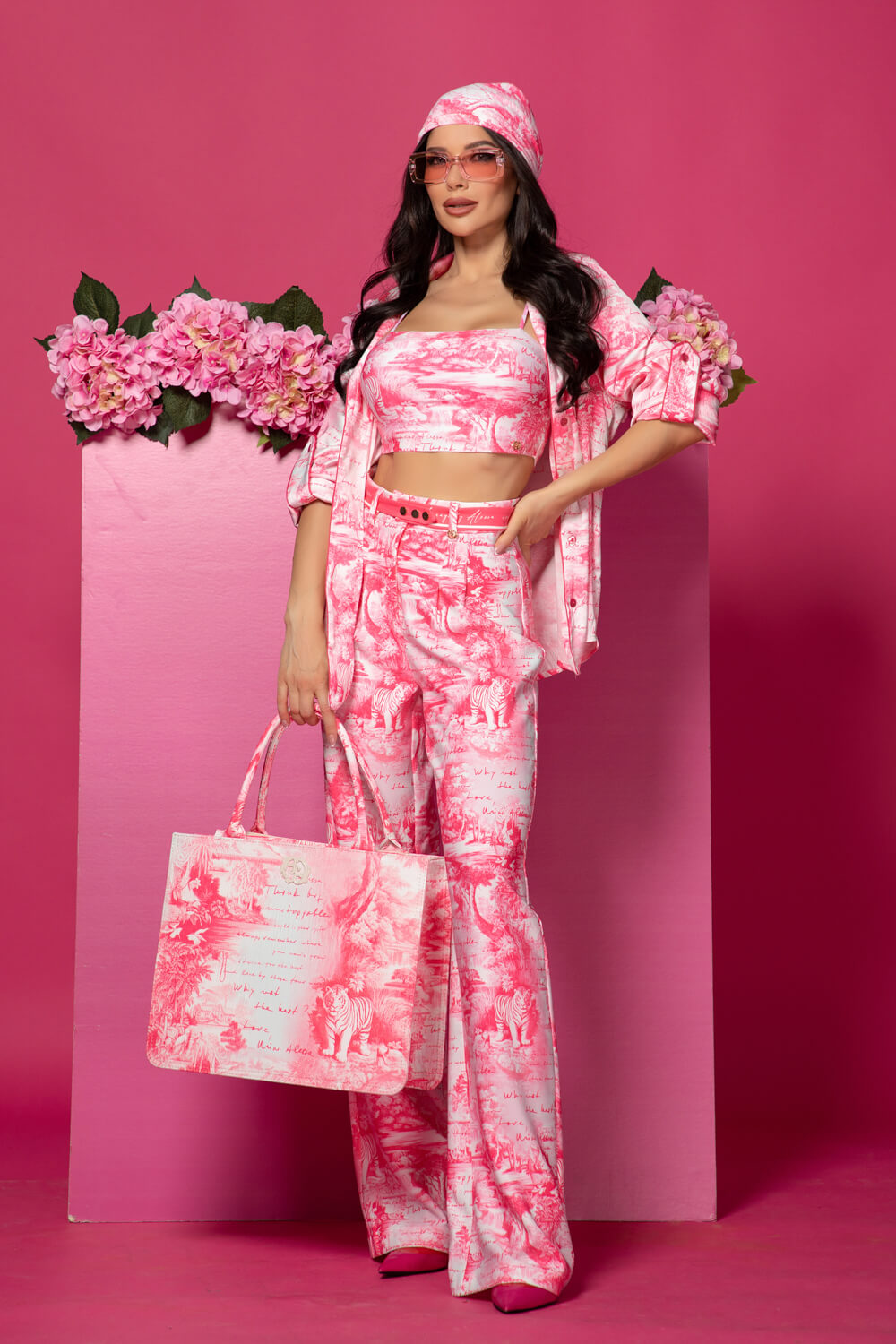 Trendsetter Icon Дълъг Панталон - Pink - Изображение 22