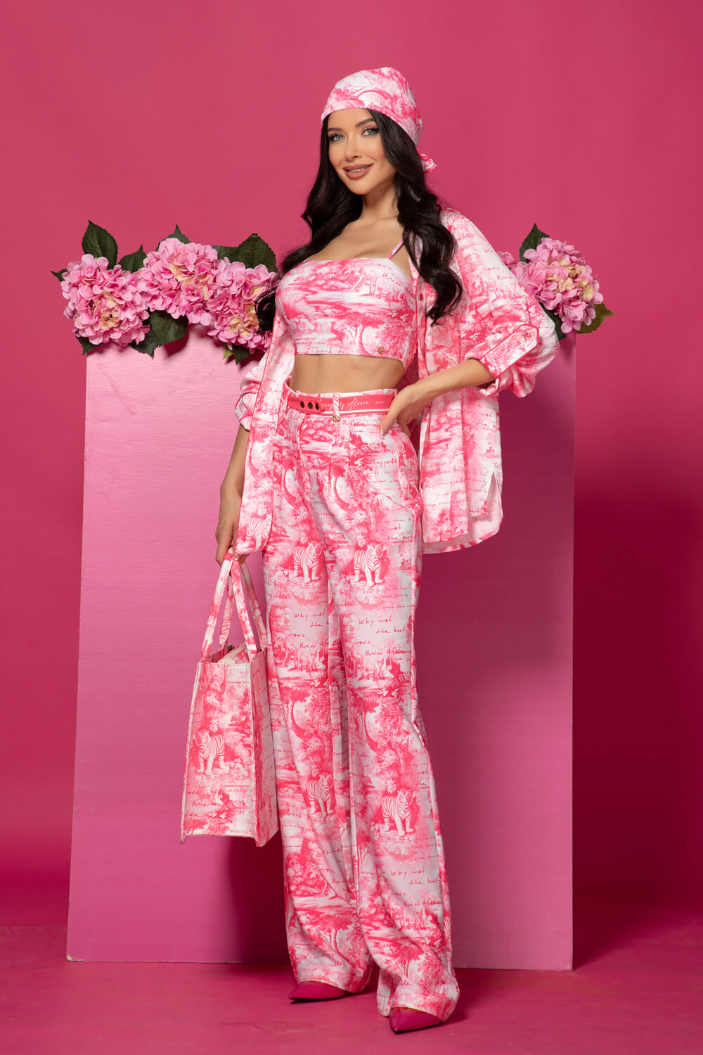 Trendsetter Icon Кърпа - Pink - Изображение 17