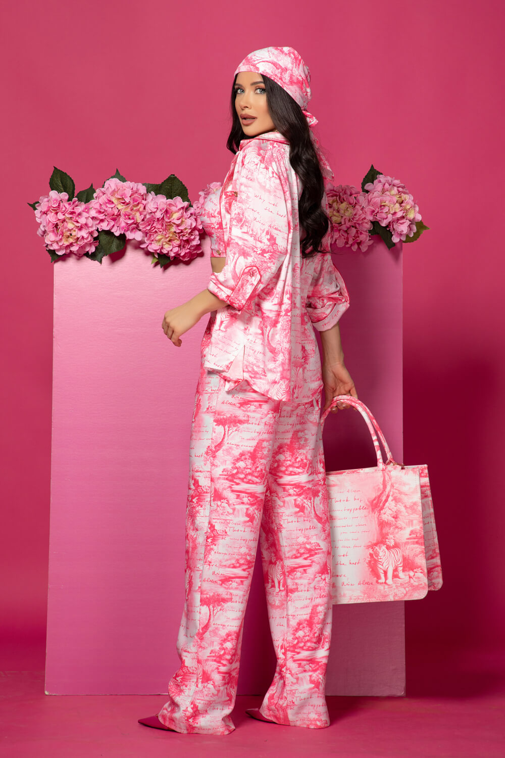 Trendsetter Icon Дълъг Панталон - Pink - Изображение 13