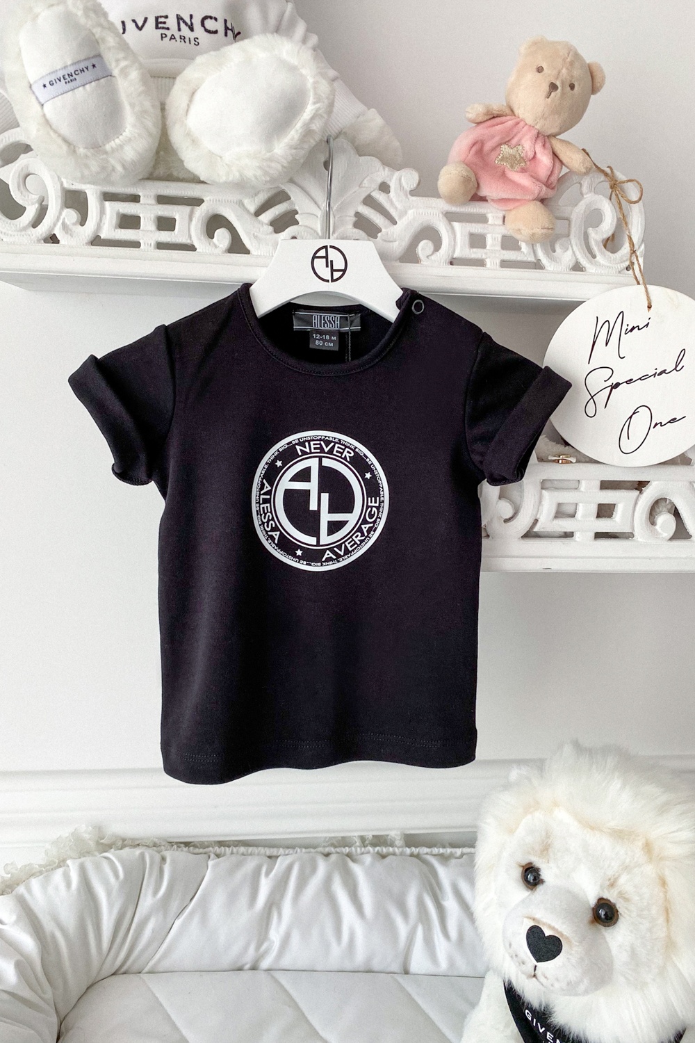 Always Invited Alessa mini T-Shirt С Лого - черна - Изображение 6
