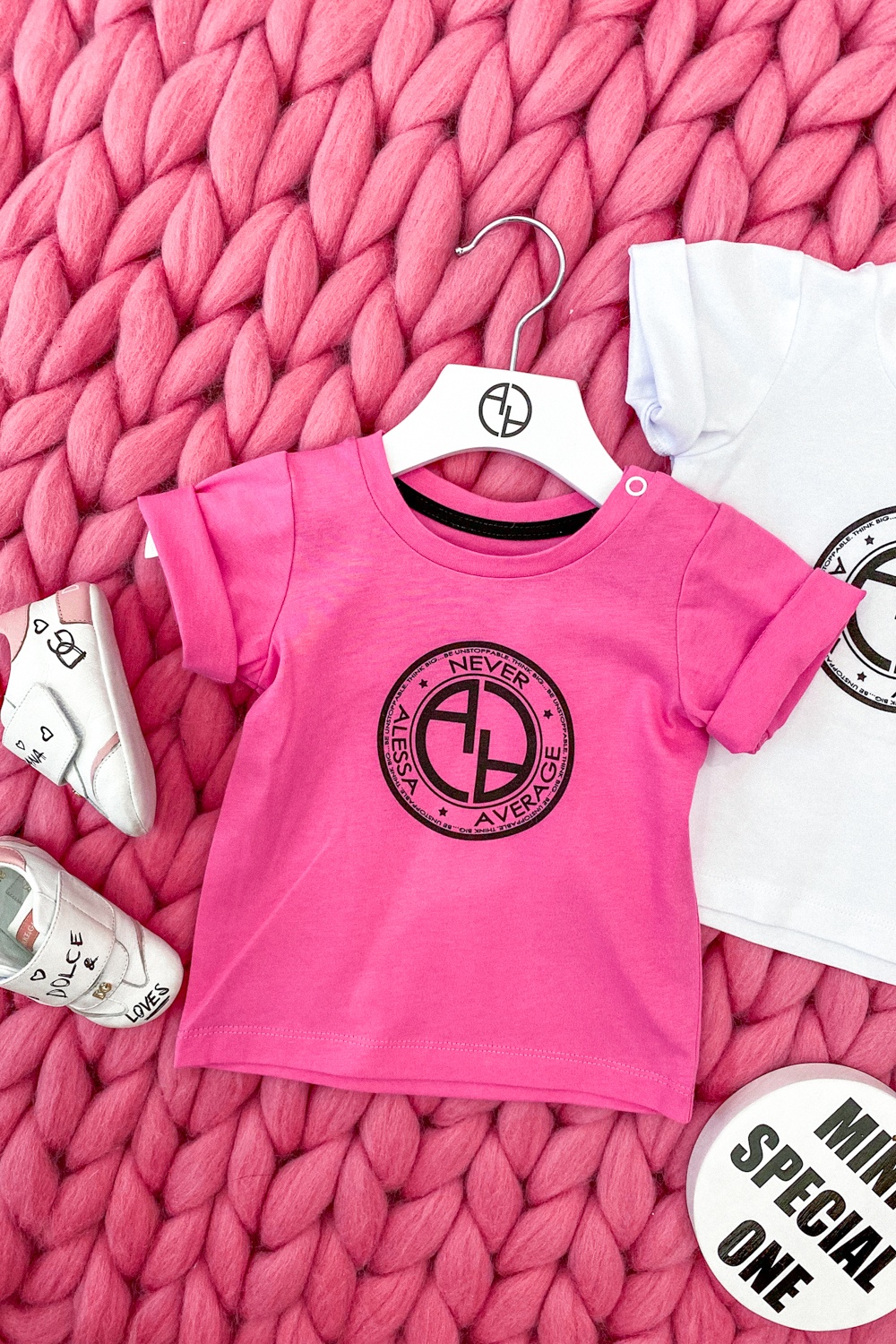 Always invited mini t-shirt с лого - фуксия - Изображение 7