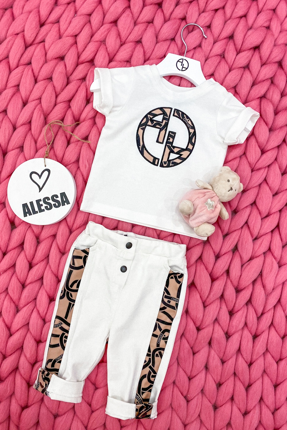 Alessa Luxury mini Дълги Дънки - Изображение 9