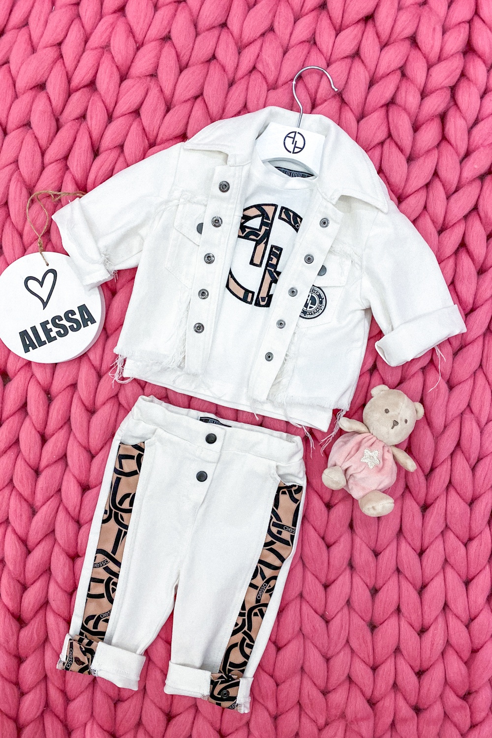 Alessa Luxury mini Дълги Дънки - Изображение 10