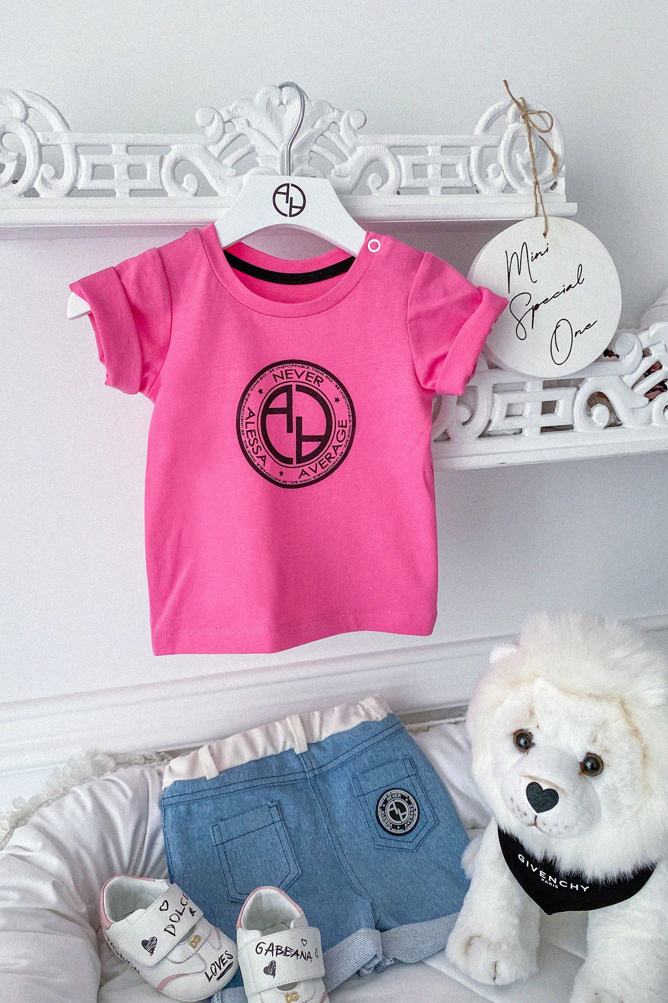 Always invited mini t-shirt с лого - фуксия - Изображение 8